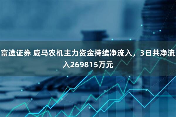 富途证券 威马农机主力资金持续净流入，3日共净流入269815万元