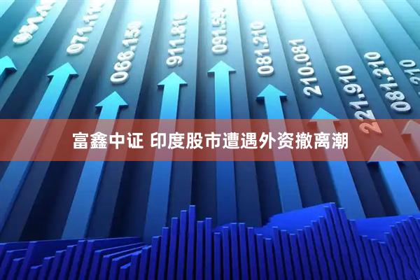 富鑫中证 印度股市遭遇外资撤离潮